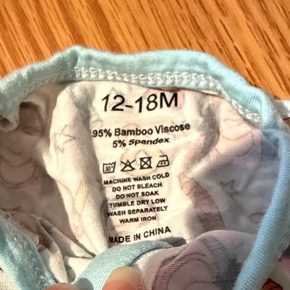 Kids Bamboo Footed Onesie with Ms Rachel Character Print - Picture 2 of 3